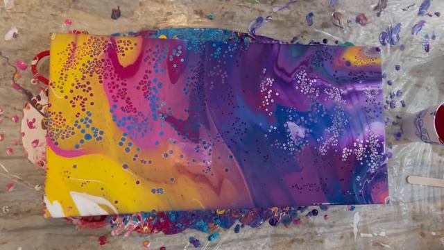 #361. TWO BEAUTIFUL Fluid Art Pours!!—Ombré Style! / art therapy / fluid art straight pour смотреть онлайн
