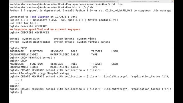 Setup Apache Cassandra on local | CQL basics | Backend Engineer смотреть онлайн