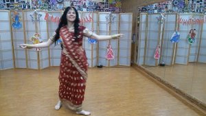 "Джими, ача, ача" Ирина Звягина - индийский танец 22 05 19