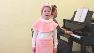 Чумакова Карина, 1 класс, музыка А.Кудряшова стихи И.Яворовской, Котята