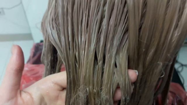 Пудровый блонд #блонд #волосы #красота смотреть онлайн