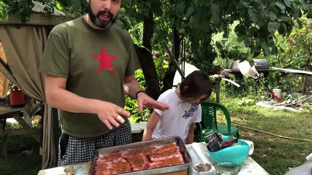 Свиные ребра холодного копчения