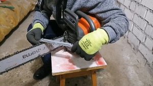 Уход за бензопилой. Часть вторая. Заточка пильной цепи.