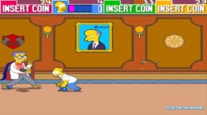 The Simpsons Arcade Game - All Bosses