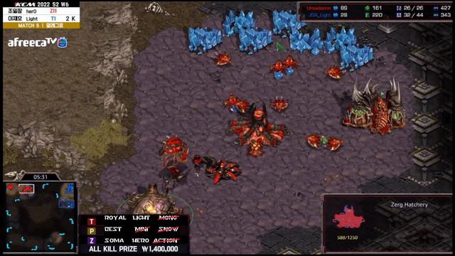 KCM 2022 Season 2 Week 6 - Starcraft Broodwar смотреть онлайн