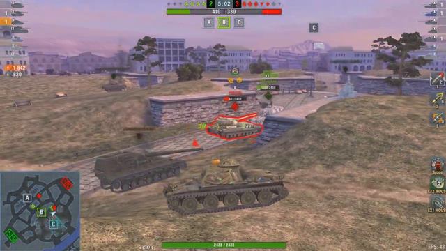 T95E6 Картоный танк акуратная игра умная реализация смотреть онлайн