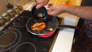 Стейк из форели в соевом соусе  Рецепты от шеф повара, Месье Сахнун