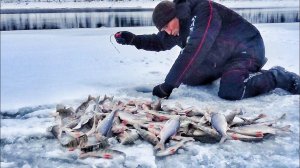 ОДНИ НА РЫБНОЙ ЛЬДИНЕ! НЕ ЗРЯ ТУТ ОТШЕЛЬНИКИ ЖИВУТ!