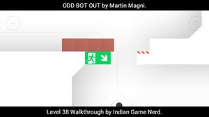Odd Bot Out Level 36, 37, 38, 39, 40 Walkthrough/Playthrough Video.