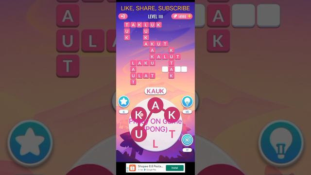 Susun Kata @higgs3975 Level 1101-1125 (15180) (148) (76) смотреть онлайн