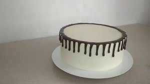 Очень простое оформление торта для мужчины.