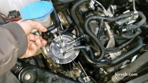 Частая ошибка подключения топливного фильтра на VW, ведущая к выходу из строя топливной аппаратуры