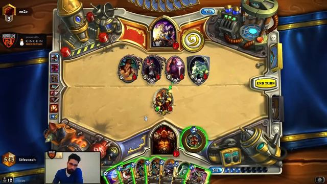 Hearthstone Lifecoach Playing Ranked Grim Patron