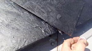 Варим битумную мастику. Стеклочерепица: финал