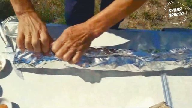 Лучший Шашлык из картошки на мангале смотреть онлайн