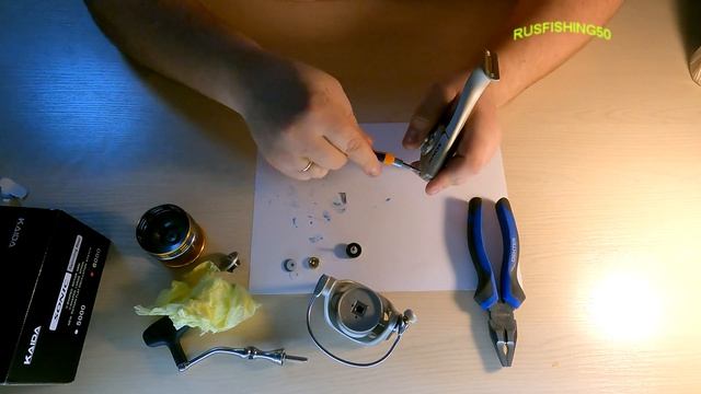 Катушка Kaida sonic 6000 - обзор, подготовка к сезону !!!#fishing #рыбалка #щука #судак #рыболовств