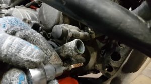 Yamaha XT660X замена сальников помпы