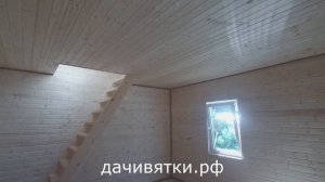 Красивый дачный дом 6*4 метра!