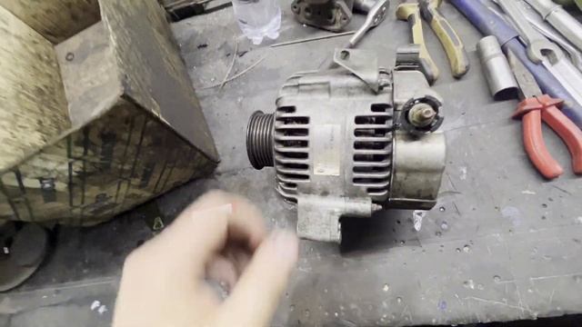 Lexus GS 430 замена диодного моста генератора смотреть онлайн