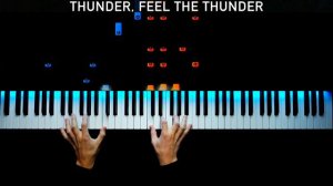 Imagine Dragons - Thunder | Piano Tutorial