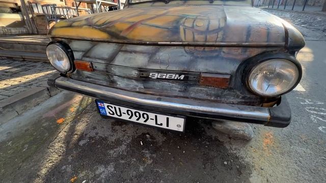 Тбилиси. Это должны увидеть все. «ЗАЗ-968М» покоряет сердца горожан и туристов. «Запорожец» детства