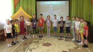 "Юные космонавты", Исполняет: Подготовительная к школе группа "Солнышко", 6 лет