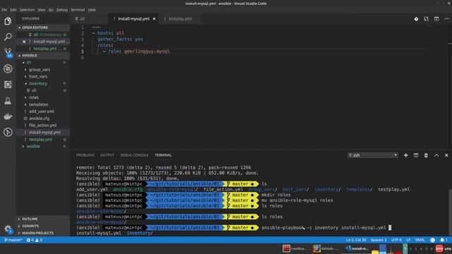 [PL] Ansible - Wprowadzenie - #7 Instalacja MySQLa za pomocą Ansible смотреть онлайн