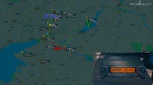 Авиадиапазон. Что слышно в моем QTH. Принимаем Airband на Yaesu FT-8800.
