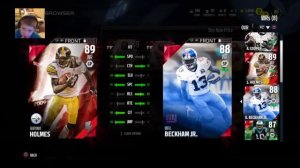 Madden Seasons h2h mut