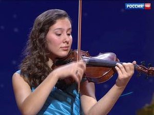 Полина Сенатулова. Скрипка - Дж. Гершвин "Порги и Бесс" - Синяя Птица. Сезон 2015