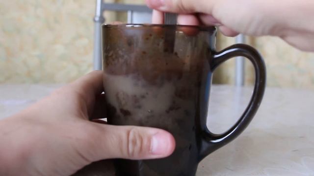 DIY. КЕКС В МИКРОВОЛНОВКЕ ЗА 5 МИНУТ.