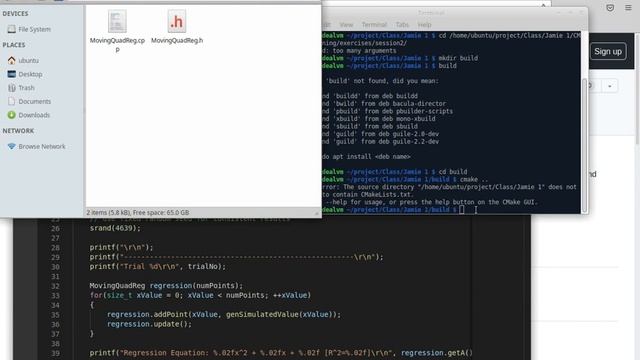 CMAKE Tutorial-2 Clone GITHUB Repositories in UBUNTU and cmake the file смотреть онлайн