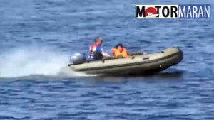 Надувная пвх лодка Badger Duck Line 390 + мотор 15л.с.