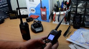 Рация Kenwood TK-X6 10W 123-560MHz обзор