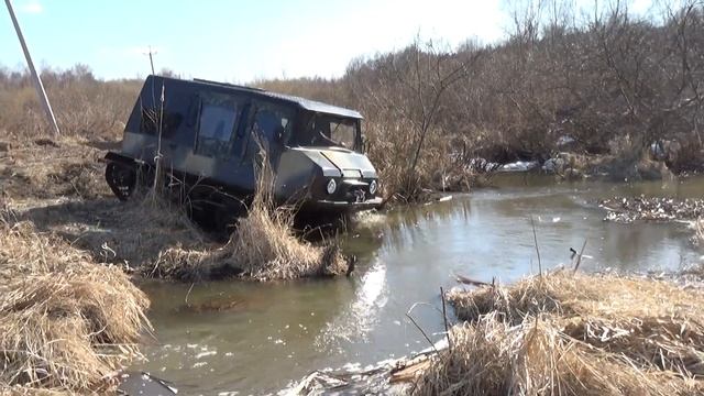 Вездеходы "ПБ-2" на тестировании. смотреть онлайн