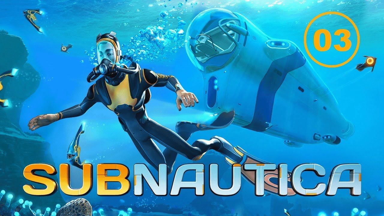 Subnautica (03) - Ресурсы, обломки, сигналы. "Держи Краба".