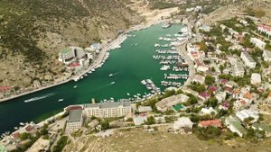 Бухта Балаклавы. Съемка с воздуха