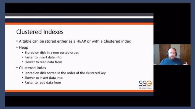SQL SERVER 5 min EXPLAINER- What is a Clustered Index? With Rich Benner