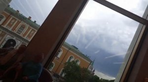 Cultural center of ballerina show at moscow