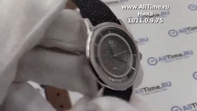 Обзор. Женские наручные часы Ника серебряные 1021.0.9.75 смотреть онлайн