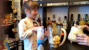 Детский молочный коктейль со сливками / Milk coctail with cream for kids