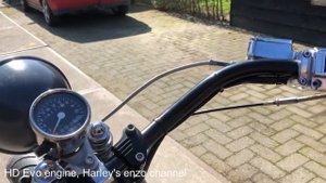 ? Harley Davidson Evolution engine  sound !!!