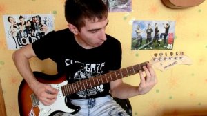 Как устранить дребезжание струны у колка гитары