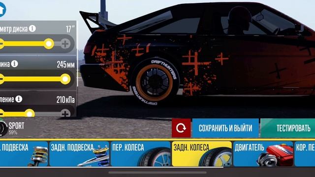 CarX drift racing 2 тюнинг hachi-roku смотреть онлайн