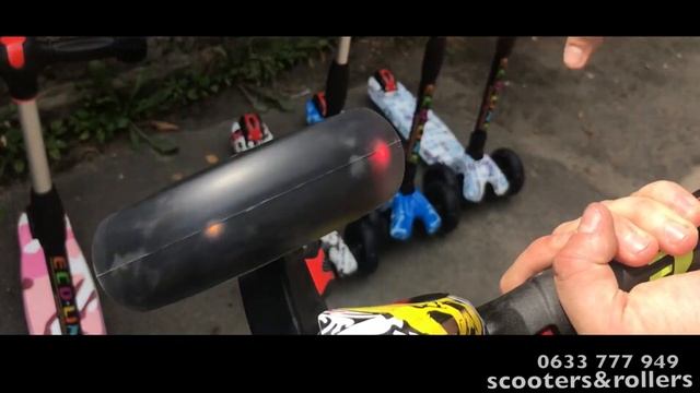 Ecoline Smart B | Обзор детского трехколесного самоката со светящимися колесами смотреть онлайн