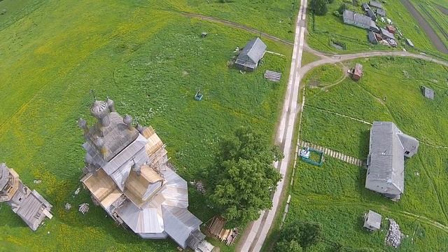 Архангельская область, Онежский район, Посад (Турчасово), Церковь Спаса Преображения смотреть онлайн
