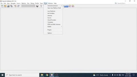How to reset default Windows layout settings in Netbeans12.6