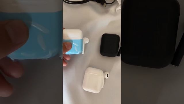 Сравнение оригинальных наушников apple AirPods и с AliExpress