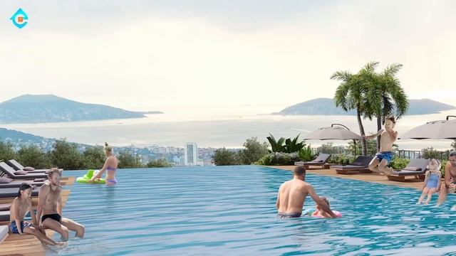 Квартиры с видом на море в Стамбуле - Недвижимость в Турции