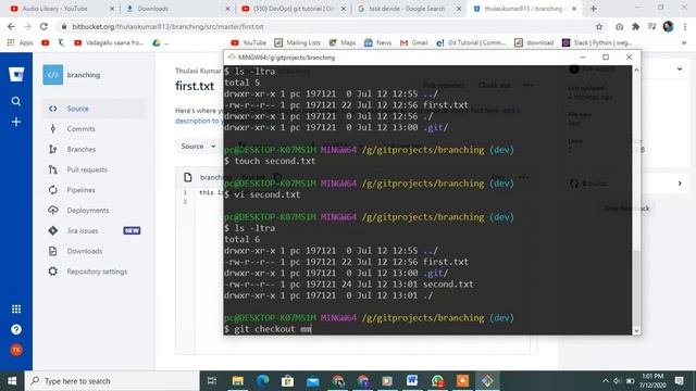 What is branch? Why you should use feature branches .part4 смотреть онлайн